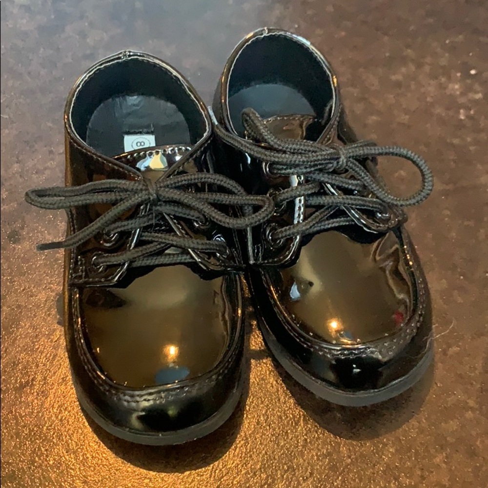 Tip Top Special Occasion Shoes Black Patent 8